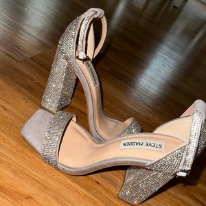 Steve Madden sparkle heel